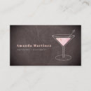 Search for bartender business cards Restaurant