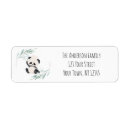 Search for baby panda return address labels Simple