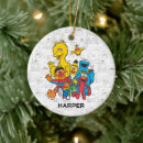 Search for big bird christmas tree decorations Cartoon character