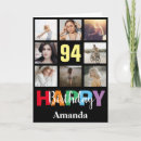 Search for 94th birthday cards Ninety fourth birthday