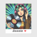 Search for music album stickers Retro