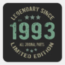 Search for made in 1993 stickers Birthday