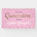 Search for pink and gold banners Chic