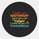 Search for yesterday stickers Today
