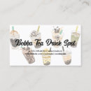 Search for milk tea business cards Drinks