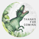 Search for dinosaur birthday party stickers For kids