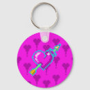 Search for pixel heart key rings Kawaii