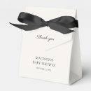 Search for black ribbon favour boxes Minimalist