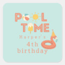 Search for pool birthday stickers Popsicle