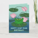 Search for leaping frog cards Green