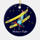 Search for biplane christmas tree decorations Flight