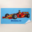 Search for race cars beach towels Racing