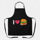 Search for i love burgers aprons Hamburger