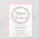 Search for winter bridal luncheon invitations Watercolor