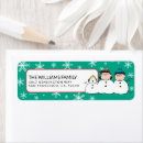 Search for 1980s return address labels Peanuts