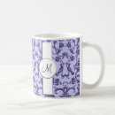 Search for damask monogram mugs Chic
