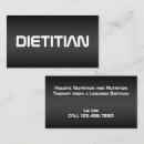 Search for nutrition business cards Health