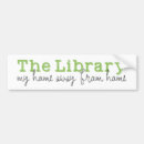 Search for bibliophile bumper stickers Bookworm