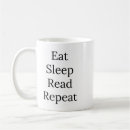 Search for eat sleep read mugs Reader