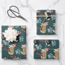Search for christmas corgi wrapping paper Puppy