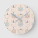 Search for cat face clocks Animals