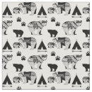 Search for black bear fabric Woodland