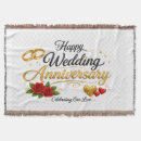 Search for anniversary blankets Married