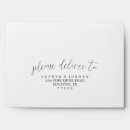 Search for please deliver to envelopes Rsvp envelop