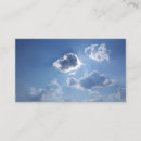 Search for fluffy cloud business cards Sky