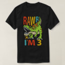Search for 3 year old dinosaur tshirts T rex