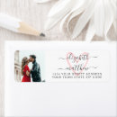 Search for wedding photo return address labels Bridal shower