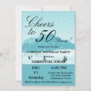 Search for winter 50th birthday invitations Modern