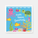 Search for animal paper napkins fish