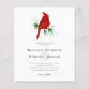 Search for cardinal wedding invitations Rustic