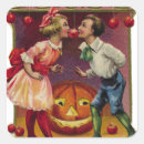 Search for vintage couple stickers Halloween
