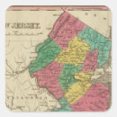 Search for map of new jersey stickers Colour