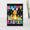 Search for dinosaur easter cards Cartoon