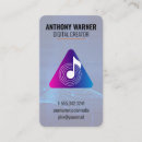 Search for music studio business cards Record