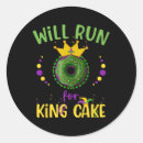 Search for king cake stickers Gras