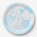 Search for bridal shower plates Blue