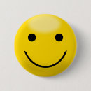 Search for happy face badges Yellow