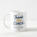 Search for coach appreciation mugs Typography