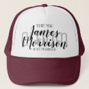 Search for newly married hats Mr and mrs