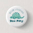 Search for dinosaur birthday badges Colourful