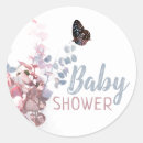 Search for blue and pink baby stickers Floral baby shower