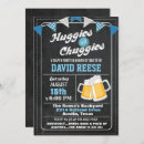 Search for dads diaper party invitations Huggies and chuggies