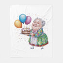 Search for old lady blankets Humourous nana bday