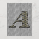 Search for initial monogram postcards Letter