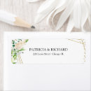Search for engagement party return address labels Watercolor