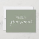 Search for groomswoman proposal For her